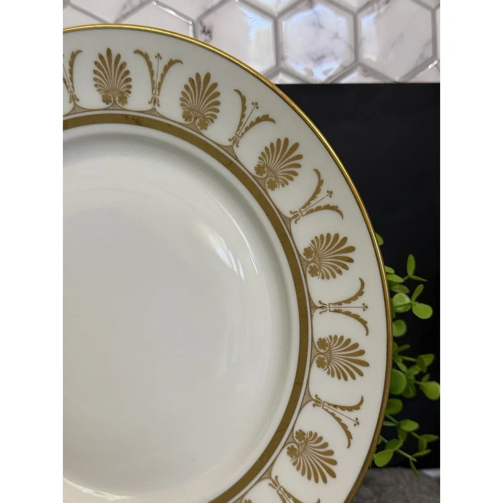 Richard Ginori POMPEII Gold 10‎ in Dinner Plate Italy
